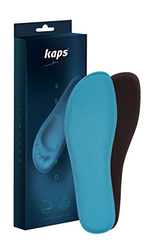 Kaps Sensero Plantillas de Zapatos Ajustables Memory Foam Ultra Ligera y Suave, Todos los Tamaños (44-45 EUR Hombre)