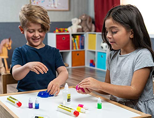 Karids Kit Hacer Slime con Todos los Insumos y Accesorios para Crear un Limo Esponjoso y Brillante