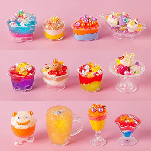 Karids Slime Kit Slimes Reales, Arcillas, Moldes, Herramientas y Accesorios para la Decoración de Las Ideas Creativas de Niños o Niñas - Superdivertido Kit de Arcilla con 70 Piezas