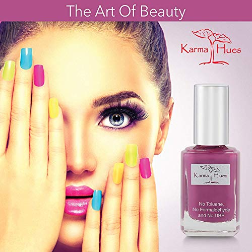 Karma Organic Nail Polish-Non-Toxic Nail Art Natural, Vegan y pintura de uñas sin crueldad (OH MY !!)