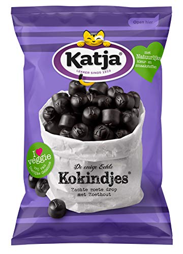 Katja Katjes | Caramelos de Regaliz | Kokindjes | 350gr / 12.35oz
