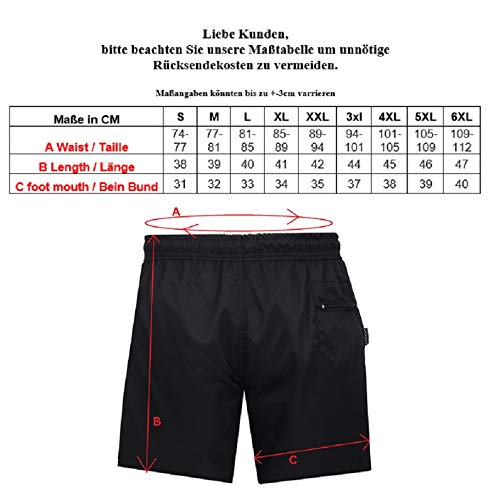 Kayhan Men Swimwear Sport, Black L