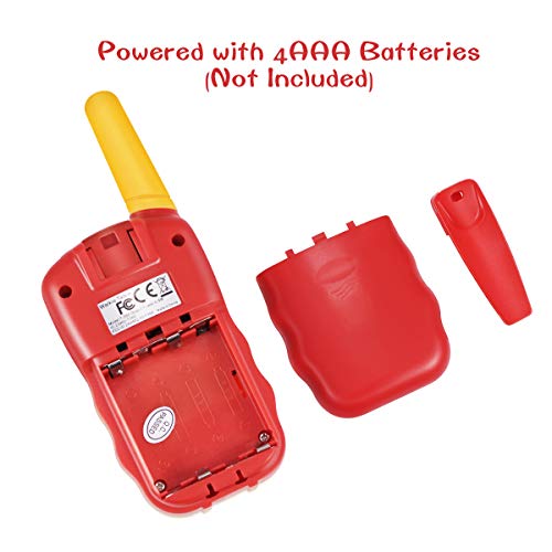 Kearui Juguetes para Niños de 3-8 Años,Walkie Talkie para Niños 8 Canales LCD Pantalla VOX Larga Distancia 3KM,Regalos para Niños o Niñas de 3 a12 Años