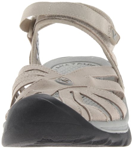 KEEN Rose Sandalias para mujer (38-39 M EU / 8 B (M) US, aluminio/gris neutro)