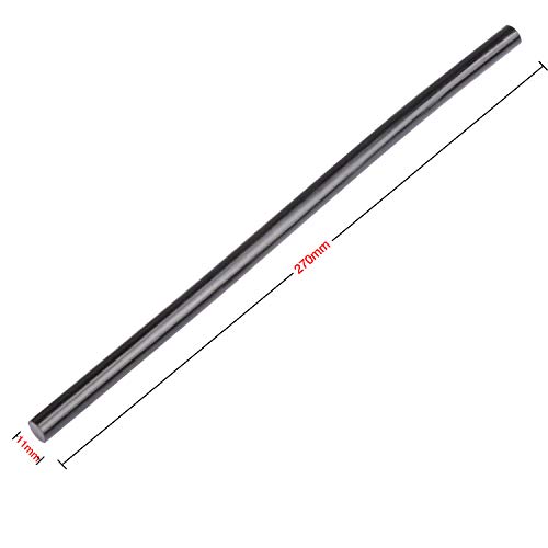 KEESIN Palos de Pegamento de Fusión en Caliente, Kit de Reparación de Abolladuras sin Pintura, 11 x 270 mm,para Pistola de Fusión Auto Manualidades, 40 unidades