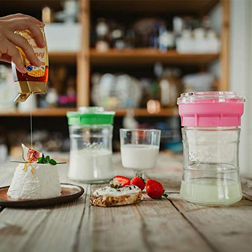 Kefirko Cheese Maker - El set ideal para preparar queso de kéfir en casa (Verde)