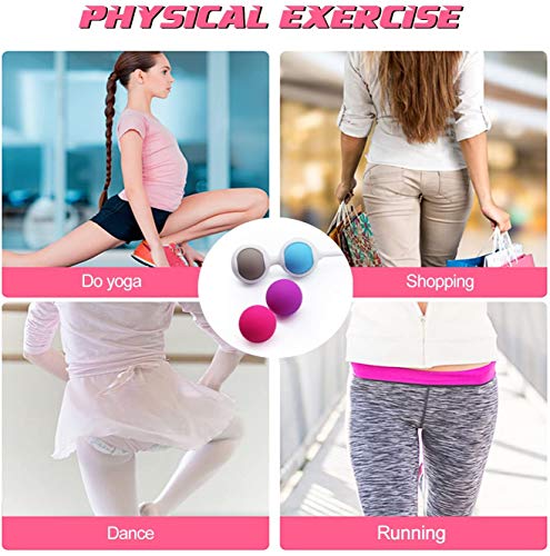 Kegel bolas pesadas Ejercicio Kit para principiantes UZAN doctor Recomendado apriete Sistema de Entrenamiento para las mujeres, control de la vejiga y del suelo pélvico Ejercicios (4UZAN piece Set)