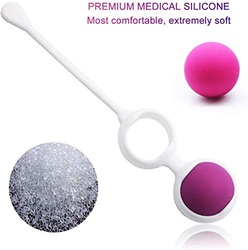 Kegel bolas pesadas Ejercicio Kit para principiantes UZAN doctor Recomendado apriete Sistema de Entrenamiento para las mujeres, control de la vejiga y del suelo pélvico Ejercicios (4UZAN piece Set)