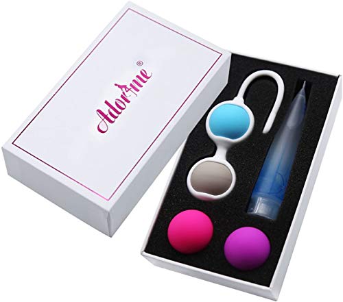 Kegel bolas pesadas Ejercicio Kit para principiantes UZAN doctor Recomendado apriete Sistema de Entrenamiento para las mujeres, control de la vejiga y del suelo pélvico Ejercicios (4UZAN piece Set)