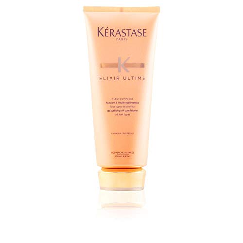 Kerastase Elixir Ultime Fondant 200ml Mujeres Professional hair conditioner - Acondicionadores (Mujeres, 200 ml, Professional hair conditioner, Todo el pelo, Nutritiva, Brillo, Tubo)