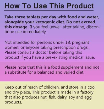 Keto Extreme Tablets - 120 Comprimidos para la Dieta Keto y Pérdida de Peso - Ayuda en Dietas para Mujeres y Hombres