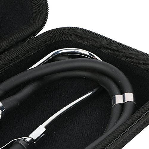 Khanka - Funda de viaje para estetoscopio con bolsillo de malla para accesorios