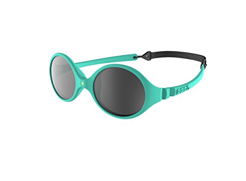 Ki ET LA – Gafas de sol para Bebé modelo Diabola – 100% irrompibles - color Azul Menta – 0-18 meses