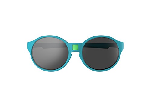 Ki ET LA – Gafas de sol para Bebé modelo Jokakids – 100% irrompibles - color Azul Verdoso – 4-6 años