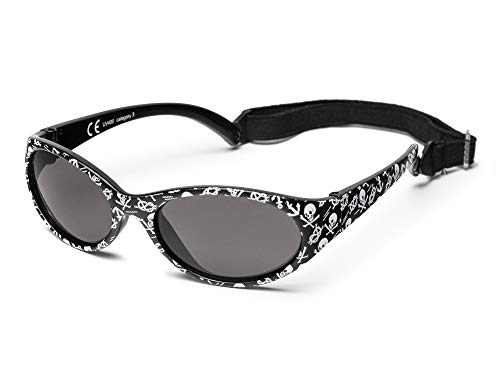 Kiddus Gafas de sol KIDS COMFORT para niña niño. A partir de 2 años. Filtro solar UV400. Banda ajustable y extraíble. Hechas de Goma. Resistentes a Impactos, Muy Flexibles.