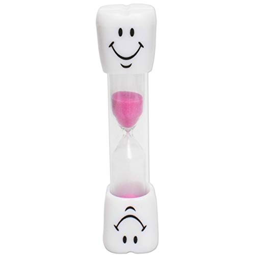 Kids Temporizador para lavar los dientes ~ 2 Minutos de sonrisa temporizador de arena para el cepillado de dientes de los niños