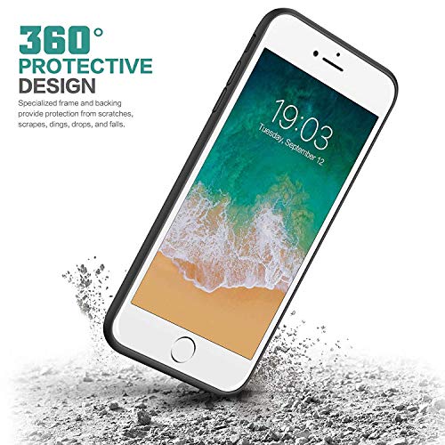 kilponen Funda Batería para iPhone 6/6S/7/8, [6000mAh] Funda Cargador Portatil Batería Externa Ultra Carcasa Batería Recargable Power Bank Case para iPhone 6/6S/7/8 (4.7 Pulgadas)