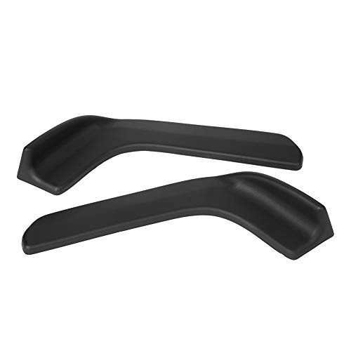 KIMISS 1 par coche universal modificado parachoques delantero Canard Splitter labio aletas cuerpo Spoiler (Swarchz)