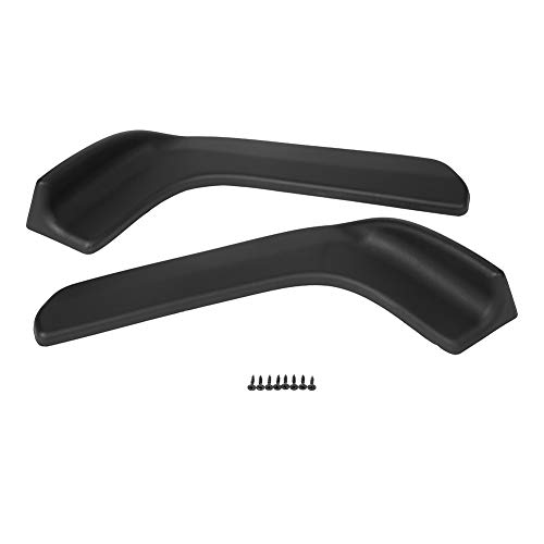 KIMISS 1 par coche universal modificado parachoques delantero Canard Splitter labio aletas cuerpo Spoiler (Swarchz)