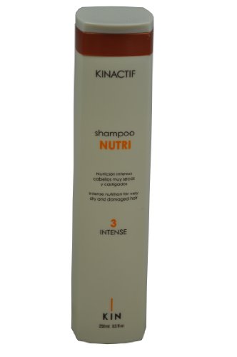 Kin Kinactif Nutri 3 Intense Champú para cabello muy seco y dañado – 250 ml