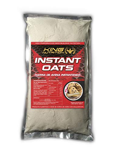 King Nutrition Instant Oats Suplemento Harina de avena 1kg Cookies and Cream