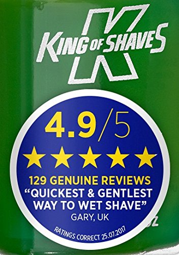King of Shaves Aceite de afeitar superrefrescante, 15ml, paquete por dos unidades