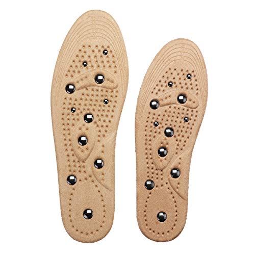 KINGDUO 1 Par De Terapia Magnética Mujeres Hombres Suela Plantilla Anti Fatiga Plantillas Unisex Almohadilla De Inserción Ajustable-S