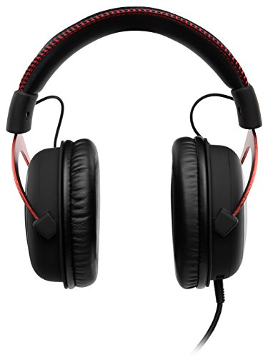 Kingston HyperX KHX-HSCP-RDRC Cloud II Gaming Headset for PC/PS4/Mac/Mobile (Refurbished), Red