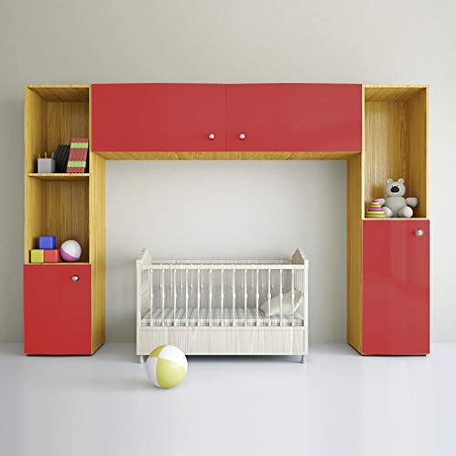 KINLO Pegatina para Muebles, ,0.61*5M per Rollo Engomada Autoadhesiva de PVC para Decorar y Proteger con La Imagen de Madera, Pegatina para Muebles/Cocina/Baño, a Prueba de Agua/Moho