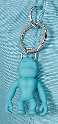 Kipling - Amiel, Bolsos maletín Mujer, Azul (Aqua Frost), 27x24.5x14.5 cm (B x H T)