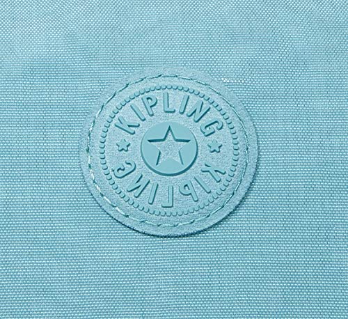 Kipling - Amiel, Bolsos maletín Mujer, Azul (Aqua Frost), 27x24.5x14.5 cm (B x H T)