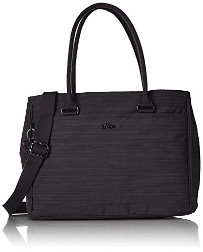 Kipling - Artego, Bolsas para portátil Mujer, Schwarz (Dazz Black), One Size