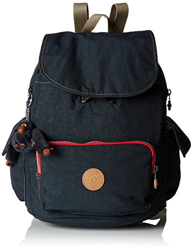 Kipling CITY PACK S, Mochila para Mujer, Azul (True Navy C), 27x33.5x19 cm