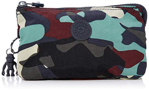 Kipling Creativity L, Monederos para Mujer, Multicolor (Camo Large), 18.5x11x1.5 Centimeters (B x H x T)