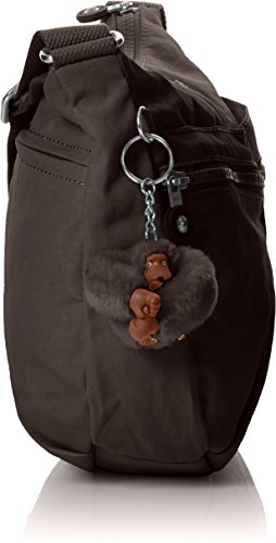 Kipling IZELLAH, Bolso bandolera para Mujer, Negro (True Black), 33x23x12 cm