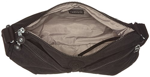 Kipling IZELLAH, Bolso bandolera para Mujer, Negro (True Black), 33x23x12 cm