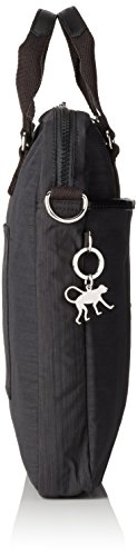 Kipling Kaitlyn Bolso para ordenador, 40 cm, Dazz Black (Negro)