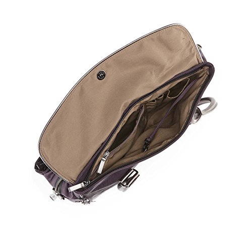 Kipling Superwork Bolso para portátil, 38 cm, Deep Velvet (Púrpura)