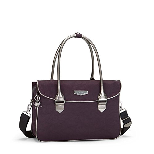 Kipling Superwork Bolso para portátil, 38 cm, Deep Velvet (Púrpura)