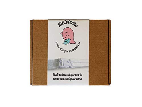 Kit Colecho completo: Anclaje + Colchón auxiliar - Sistema universal para hacer colecho seguro. Une cualquier cuna del mercado con cualquier cama.