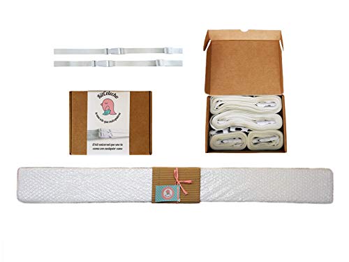 Kit Colecho completo: Anclaje + Colchón auxiliar - Sistema universal para hacer colecho seguro. Une cualquier cuna del mercado con cualquier cama.