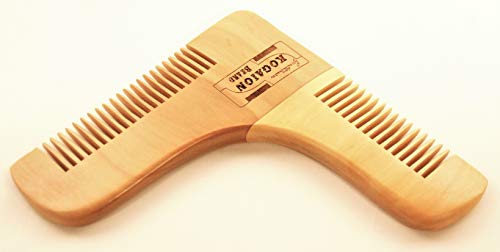 Kit Cuidado Barba - Regalos para Hombres con barba - Cepillo Barba + Peine Barba + Tijeras Barba + Bolsa de viaje + Caja de regalo - Regalos originales para hombre - Presente perfecto por KOGAION UK