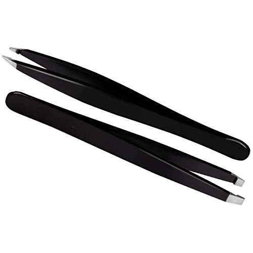 Kit Cuidado de las Cejas - Set 12 Piezas con Navaja, Cepillo, Pinzas, Tijeras, Cepillo Spoolie - Todo en un Estuche - Kit Perfecto dar Forma a las Cejas - Grooming Set