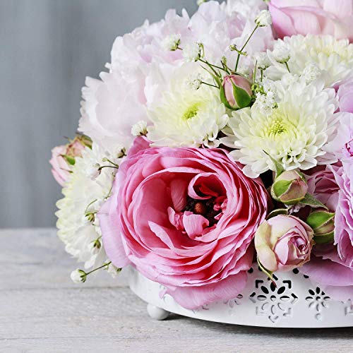 Kit de arreglo de flores - Paquete de 6 bolas redondas de espuma floral en un solo diseño para centro de mesa, flores de pasillo de boda, decoración de fiestas, verde