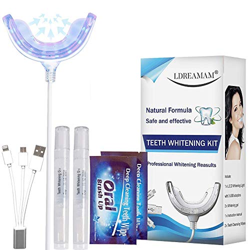 Kit de Blanqueamiento Dental,Gel Blanqueador de Dientes,Blanqueamiento Dientes,Teeth Whitening Kit Profesional Blanqueamiento Dientes