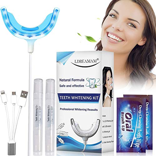Kit de Blanqueamiento Dental,Kit de Blanqueamiento de Dientes,Gel Blanqueador de Dientes,Teeth Whitening Kit,Blanqueamiento Dientes, Teeth Whitening Kit Profesional Blanqueamiento Dientes