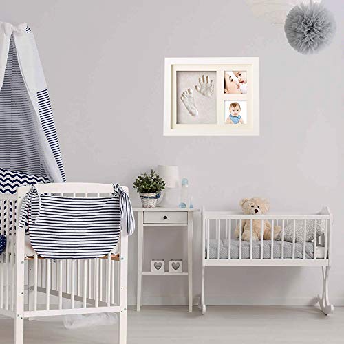 Kit De Marco 2.0 By Smile Mind | Huella De Mano | Huellas De Pies De Bebes | Ideas Para Regalar A Un Bebe Recien Nacido | Imagenes De Huellas De Pies De Bebe | Marcos Para Fotos A Mano | 4 in 1