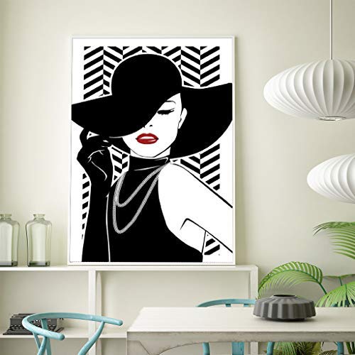 Kit de pintura diamantes grande 5D, kit cuadros por numeros pintura diamante cristal dama de la moda manualidades punto de cruz suministro artes artesanales lienzo decoración de la pared 30x40cm