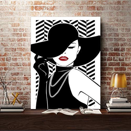 Kit de pintura diamantes grande 5D, kit cuadros por numeros pintura diamante cristal dama de la moda manualidades punto de cruz suministro artes artesanales lienzo decoración de la pared 30x40cm