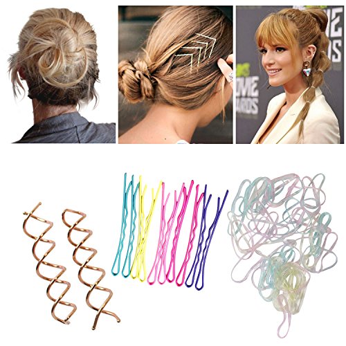 Kit Lo Ultimo en Accesorios para Peinados y Cambios de Look Obsequio de Libro Electrónico Set Regalo Niñas y Chicas